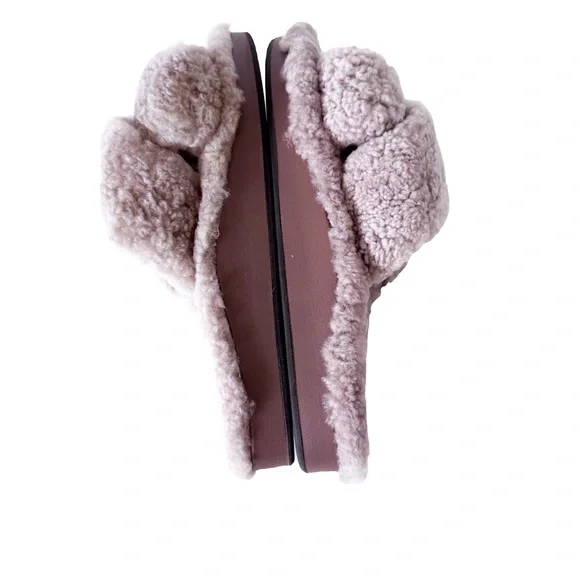 OluKai Hila Heu Women’s Cozy Slipper Sandals in Blush Size 6 - Picture 5 of 5